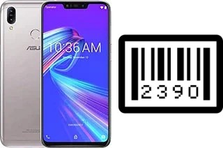 How to find the serial number on Asus Zenfone Max (M2) ZB633KL