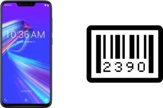 How to find the serial number on Asus ZenFone Max (M2)