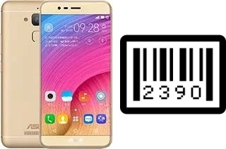 How to find the serial number on Asus Zenfone Pegasus 3