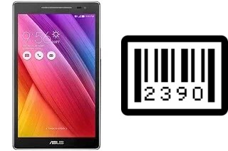 How to find the serial number on Asus Zenpad 8.0 Z380KL