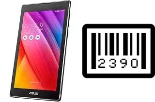 How to find the serial number on Asus Zenpad C 7.0