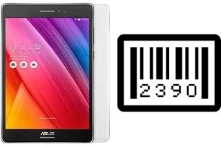 How to find the serial number on Asus Zenpad S 8.0 Z580C