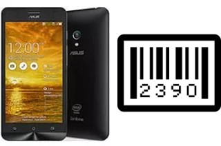 How to find the serial number on Asus Zenfone 5 Lite A502CG (2014)