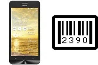 How to find the serial number on Asus Zenfone 5 A500KL (2014)