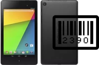 How to find the serial number on Asus Google Nexus 7 (2013)