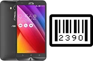 How to find the serial number on Asus Zenfone 2 Laser ZE550KL