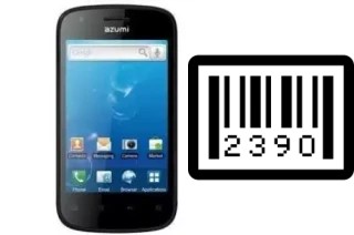 How to find the serial number on Azumi A35S