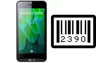 How to find the serial number on Azumi A45GL