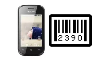 How to find the serial number on Azumi KL35