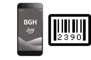 How to find the serial number on BGH Joy V6