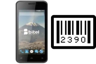 How to find the serial number on Bitel B8416