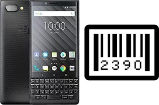 How to find the serial number on BlackBerry KEY2