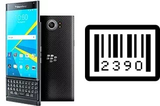 How to find the serial number on BlackBerry Priv