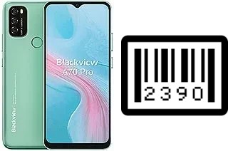 How to find the serial number on Blackview A70 Pro