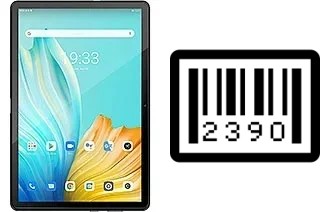 How to find the serial number on Blackview Tab 10