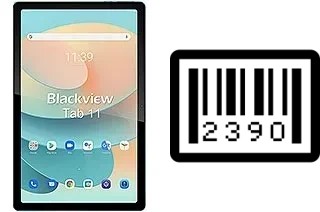 How to find the serial number on Blackview Tab 11