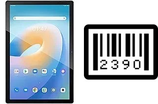 How to find the serial number on Blackview Tab 12