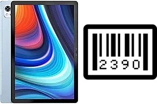 How to find the serial number on Blackview Oscal Pad 13