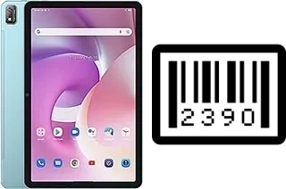 How to find the serial number on Blackview Tab 16