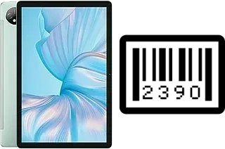 How to find the serial number on Blackview Tab 80