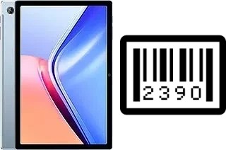 How to find the serial number on Blackview Tab 15