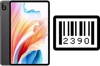 How to find the serial number on Blackview Tab 18