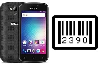 How to find the serial number on BLU Advance 4.0 M