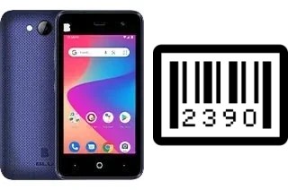 How to find the serial number on BLU A5L