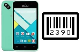 How to find the serial number on BLU Advance 4.0 L