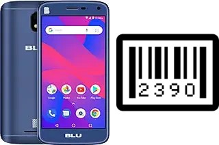 How to find the serial number on BLU C5L