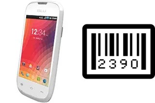 How to find the serial number on BLU Dash 3.5