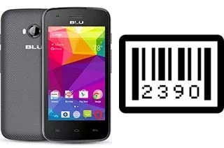 How to find the serial number on BLU Dash L