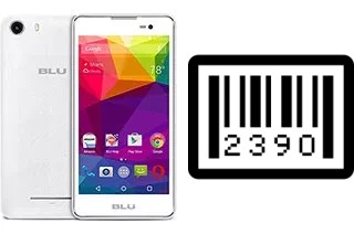 How to find the serial number on BLU Dash M