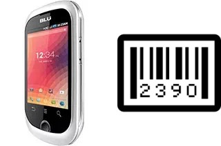 How to find the serial number on BLU Dash