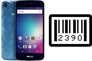 How to find the serial number on BLU Diamond M