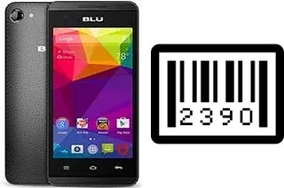 How to find the serial number on BLU Energy JR