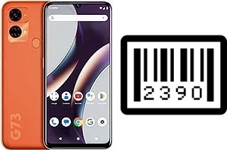 How to find the serial number on BLU G73