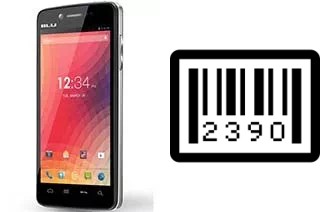 How to find the serial number on BLU Quattro 4.5 HD