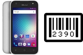 How to find the serial number on BLU Studio J1