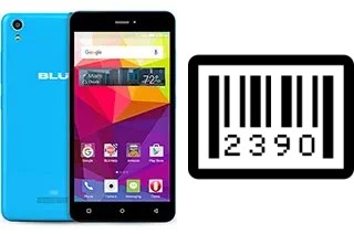 How to find the serial number on BLU Studio M HD