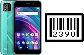 How to find the serial number on BLU Studio X10L