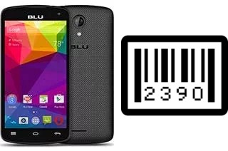 How to find the serial number on BLU Studio X8 HD