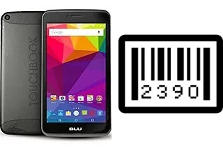 How to find the serial number on BLU Touchbook G7