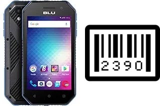 How to find the serial number on BLU Tank Xtreme 4.0