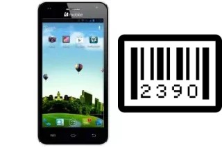 How to find the serial number on Bmobile AX745