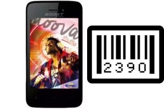 How to find the serial number on Boost Moova Shuffle