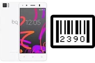 How to find the serial number on BQ Aquaris M4.5