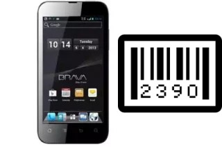 How to find the serial number on Brava DM-992A