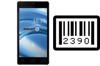 How to find the serial number on Brigmton BPhone 501QC