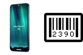 How to find the serial number on Brondi MIDNIGHT SKY